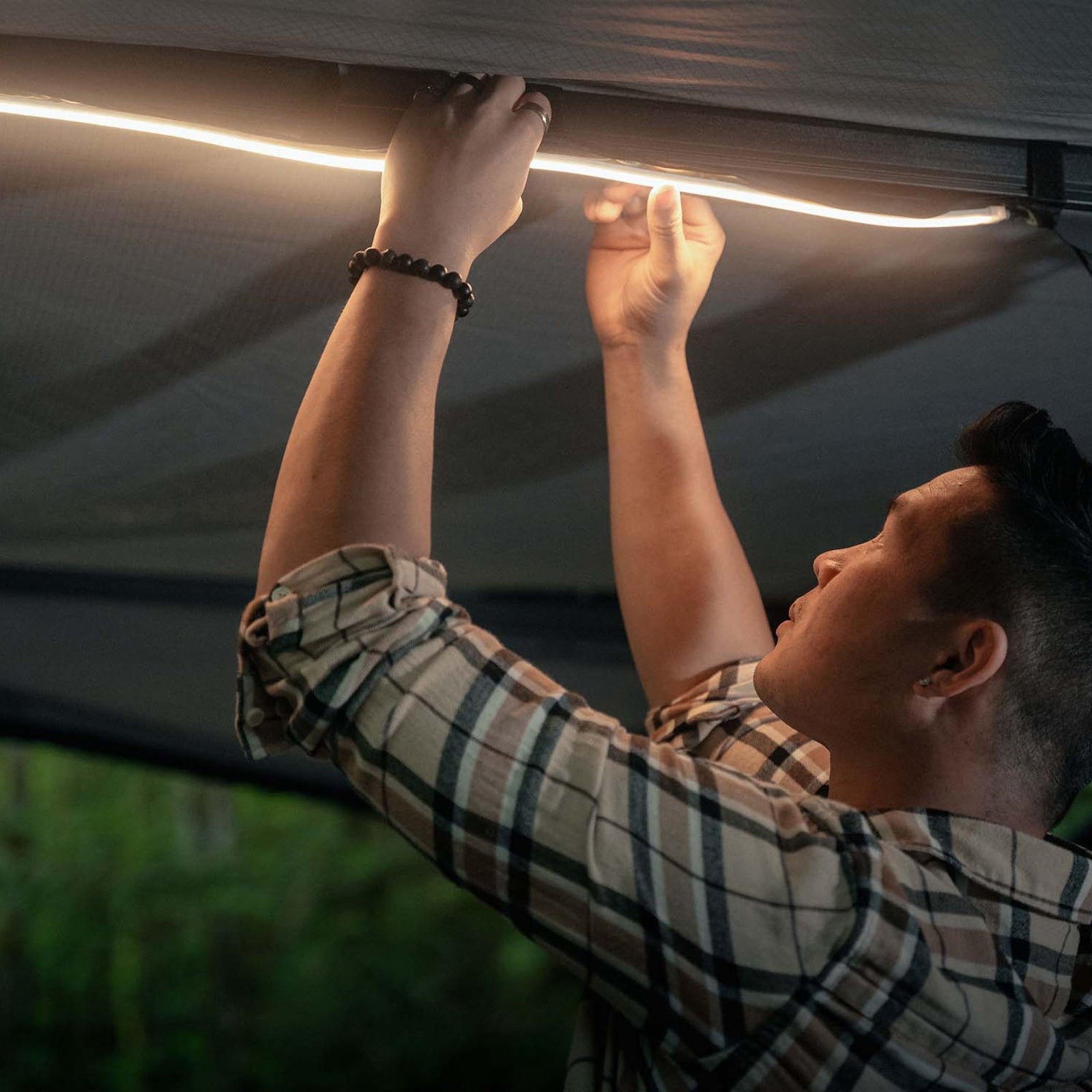 Zelfstandige Awning 180°