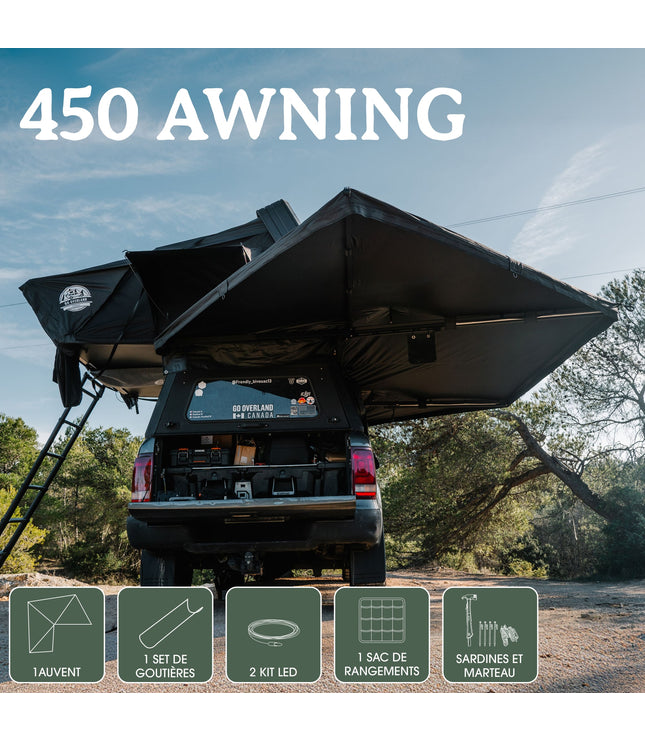 Vrijstaande luifel 450