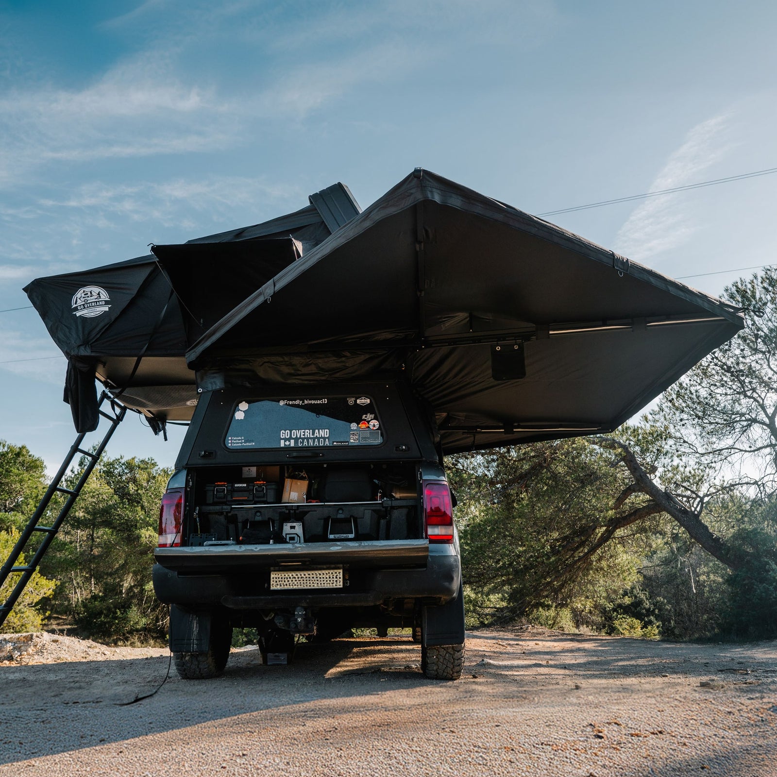 Vrijstaande luifel 450